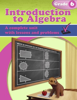 Preview of Introduction to Algebra: Grade 6 (Distance Learning)