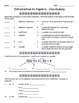 Introduction to Algebra: Vocabulary worksheet by Stacy ...