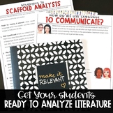 Introduction to Analyzing Literature