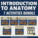 Introduction to Anatomy Activities Bundle