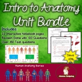Introduction to Anatomy: Body Systems Unit Bundle!