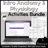 Introduction to Anatomy and Physiology Activities Bundle