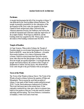 Introduction to Ancient Greek Art & Architecture by Educate with Evans