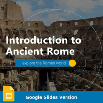 Preview of Introduction to Ancient Rome - Google Slides Version 