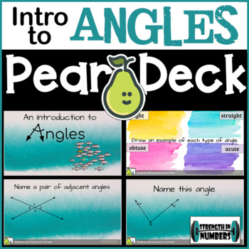Preview of Introduction to Angles Digital Activity for Pear Deck/Google Slides