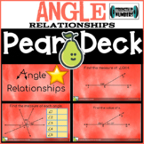 Angle Relationships Digital Activity for Pear Deck/Google Slides