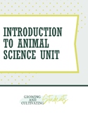 Introduction to Animal Science Unit