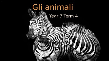 Preview of Introduction to Animals in Italian Presentation / Introduzione agli animali