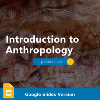 Preview of Introduction to Anthropology Presentation - Google Slides Version 
