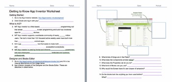 Preview of Introduction to App Inventor