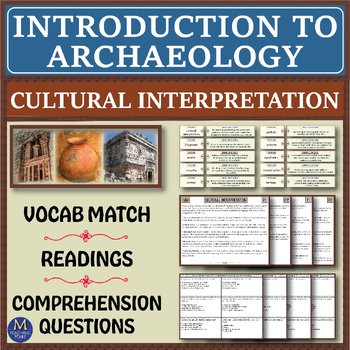 Preview of Introduction to Archaeology Series: Cultural Interpretation