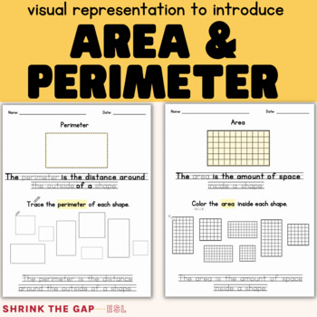 Introduction to Area and Perimeter | Area and Perimeter of Rectangles &  Squares