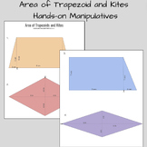 Introduction to Area of Kites and Trapezoids