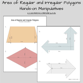 Introduction to Area of Regular and Irregular Polygons