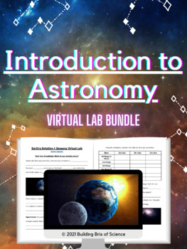 Preview of Introduction to Astronomy Virtual Lab Bundle