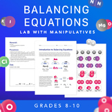 Introduction to Balancing Chemical Equations Lab With Mani
