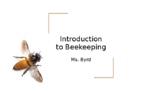 Introduction to Beekeeping Powerpoint