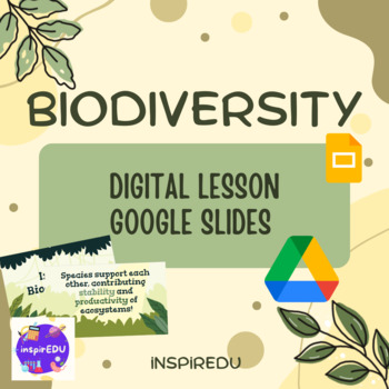 Preview of Introduction to Biodiversity COOPERATIVE LEARNING Google Slides Lesson FREEBIE