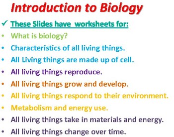 Preview of Introduction to Biology