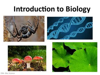 Preview of Introduction to Biology Complete Unit Active Inspire Flip Charts