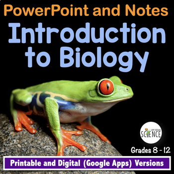 Preview of Introduction to Biology Powerpoint Scientific Method Graphing Microscope