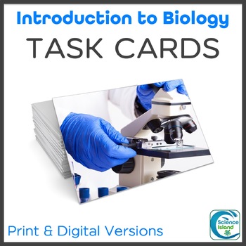 Preview of Introduction to Biology Task Cards Activity