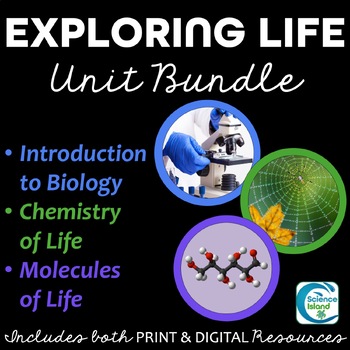 Preview of Introduction to Biology Unit Bundle - Exploring Life