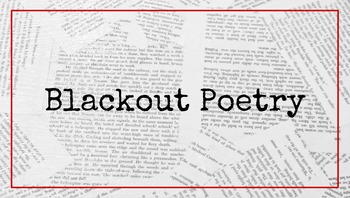 Preview of Introduction to Blackout Poetry