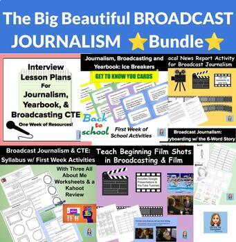 Preview of Introduction to Broadcast Journalism⭐BUNDLE⭐ 20% OFF! Updated for 2023-2024