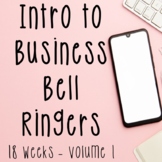 Introduction to Business Bell Ringers - 18 Weeks