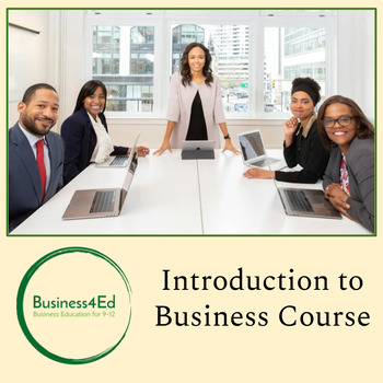 Preview of Introduction to Business Course - Business Education Class