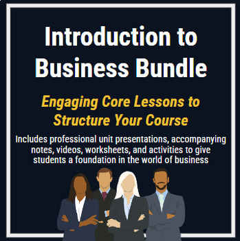 Preview of Introduction to Business Full Course Bundle (Business Foundations)
