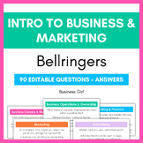 Introduction to Business and Marketing Bellringers