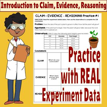 Introduction to CER: Claim Evidence Reasoning Lesson with Examples- DIGITAL