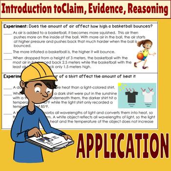 Introduction to CER: Claim Evidence Reasoning Lesson with Examples- DIGITAL