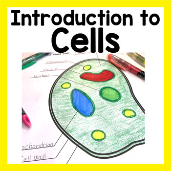 Preview of Introduction to Cells with Informational Texts, Label a Cell, and Organizers