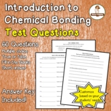 Introduction to Chemical Bonding Test Questions