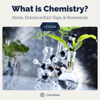 Preview of Introduction to Chemistry Editable Full Lesson Slides PPT Notes Homework