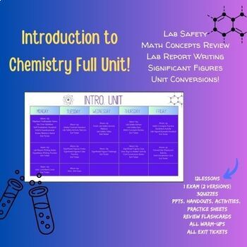 Preview of Introduction to Chemistry Full Unit!