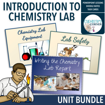 Preview of Introduction to Chemistry Lab Unit Bundle - Print & Digital