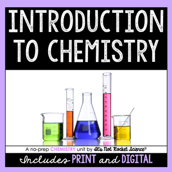 Preview of Introduction to Chemistry Unit