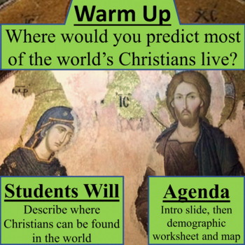 Preview of Introduction to Christianity - Christian Demographics in the World