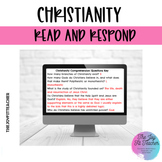 Introduction to Christianity Read/Respond