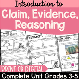 Introduction to Claim Evidence Reasoning Complete Unit