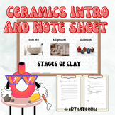 Introduction to Clay Ceramics: Notes and Handouts Included