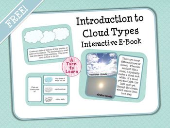 Preview of Introduction to Cloud Types Interactive E-Book for Smartboard (Freebie!!)