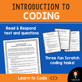 Introduction to Coding (Computer Coding with Scratch) Onta