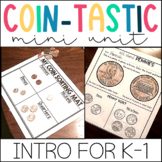 Money Activities | Identifying and Counting Coins Unit