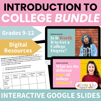 Preview of College Readiness - Introduction to College BUNDLE - AVID/Advisory/College Prep