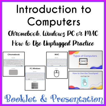 Preview of Introduction to Computers Chromebook PC MAC - How to Use a Mouse & Keyboard